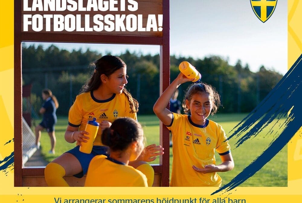I sommar blir det Landslagets Fotbollsskola igen!